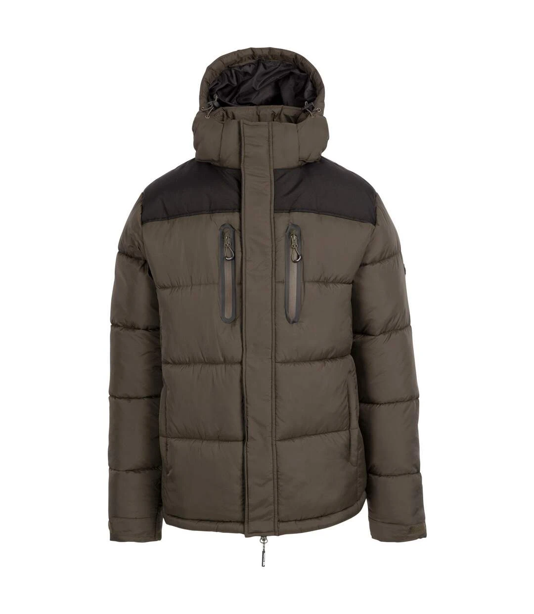 Trespass Mens Parkstone Quilted Jacket (Black) 5 Trespass Mens Parkstone Quilted Jacket (Black) - Image 3
