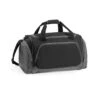 Quadra Pro Team Holdall / Duffel Bag (55 Liters) (Pack Of 2) (Black/ Grey) (One Size) -Featured Men'S Clothing Stores 4B6DB9DA676893F130C643B9A5C7807D1C83B97DA4FF59699DC43A08C9F0023A 1