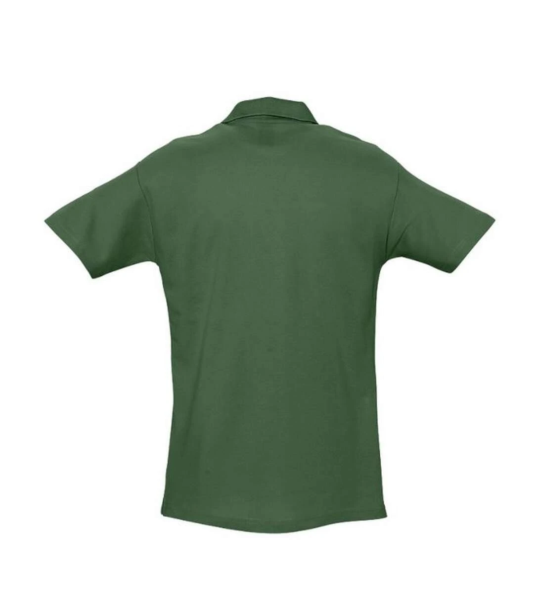 SOLS Mens Spring II Short Sleeve Heavyweight Polo Shirt (Forest Green) 4 SOLS Mens Spring II Short Sleeve Heavyweight Polo Shirt (Forest Green) - Image 2