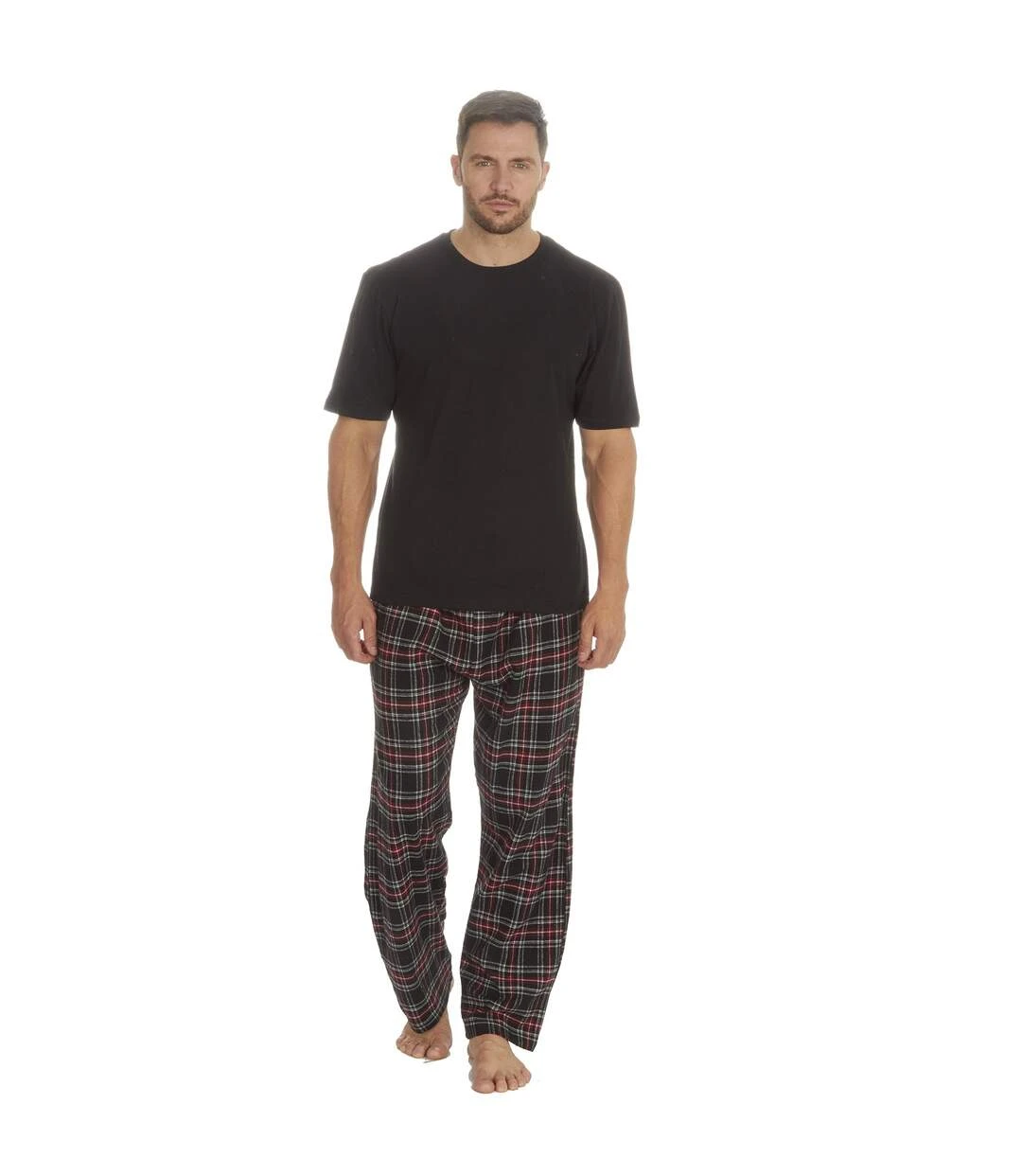 Embargo Mens Jersey Short Sleeve Pajama Set () 3 Embargo Mens Jersey Short Sleeve Pajama Set ()