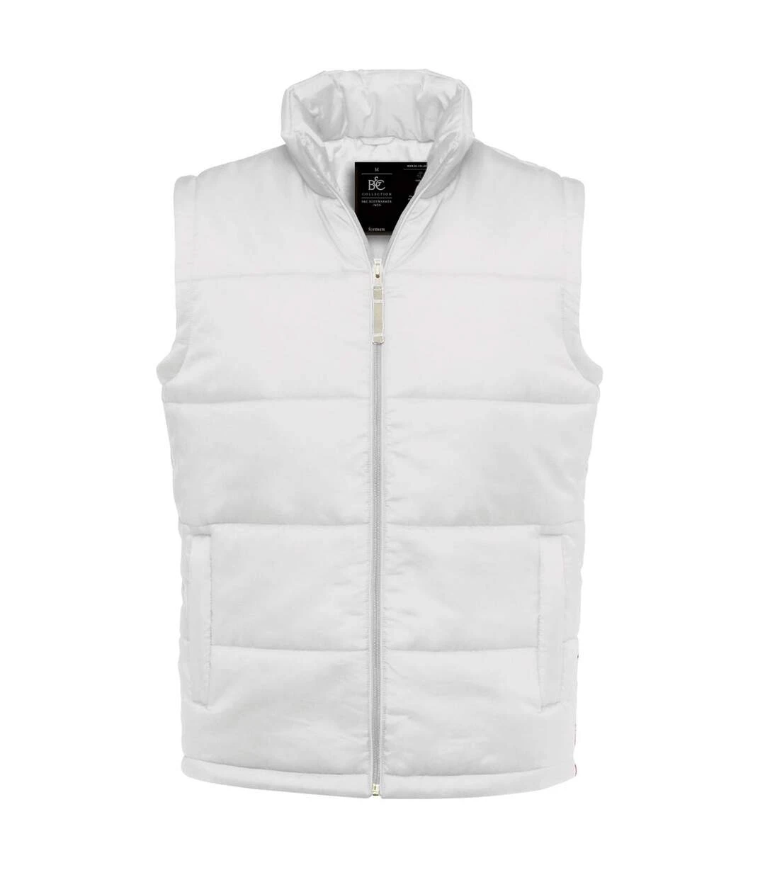 B&C Mens Body Warmer (White) 3 B&C Mens Body Warmer (White)