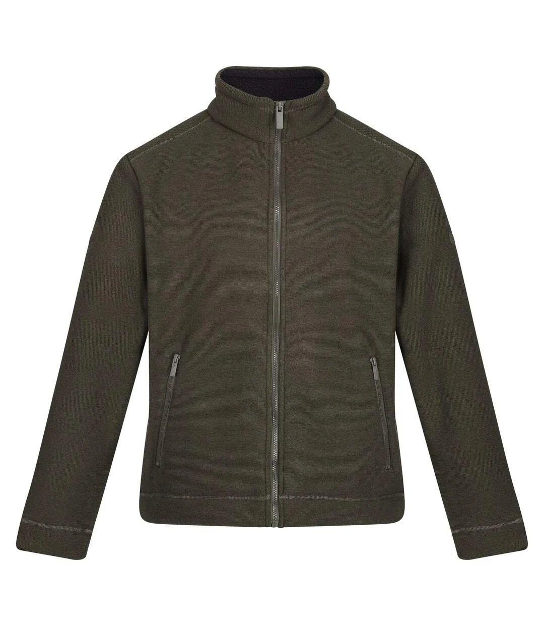 Regatta Mens Garrian II Full Zip Fleece Jacket (Dark Khaki) 3 Regatta Mens Garrian II Full Zip Fleece Jacket (Dark Khaki)