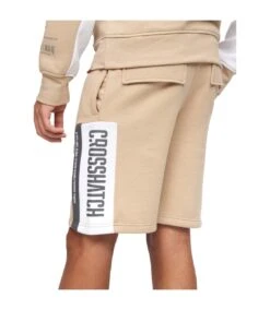 Crosshatch Mens Silomane Shorts (Stone) -Featured Men'S Clothing Stores 519A91758E693614E87C9CBBCCC3079E6C95A329503A0C6B7394BA6DE0B88F21