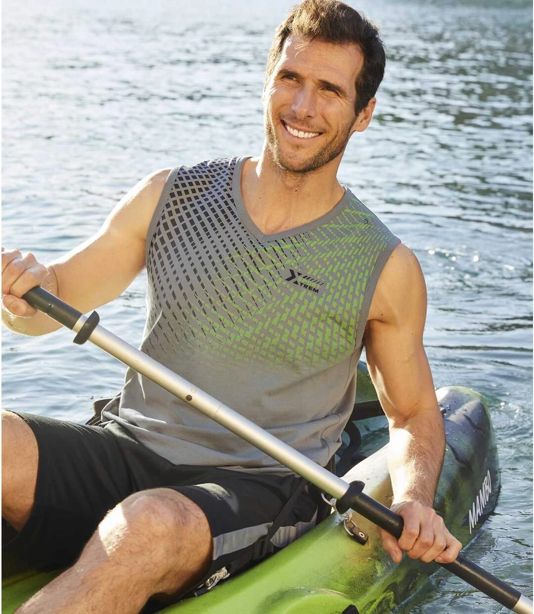 Pack Of 2 Men's Black & Grey Shorts 5 Pack Of 2 Men's Black & Grey Shorts - Image 3