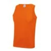 Just Cool Mens Sports Gym Plain Tank/Vest Top (Electric Orange) -Featured Men'S Clothing Stores 53207FB6540561C1EA1AA4792296E850639B195585FA09594A652A1C80219916