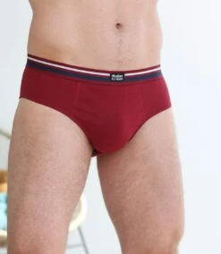 Pack Of 5 Men's Casual Briefs - 2 Navy 1 Burgundy 2 Patterned -Featured Men'S Clothing Stores 53af5be8d4c03358da6c91b129558564