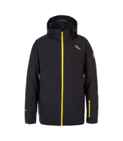 Trespass Mens Crompton DLX Waterproof Ski Jacket (Dark Gray)