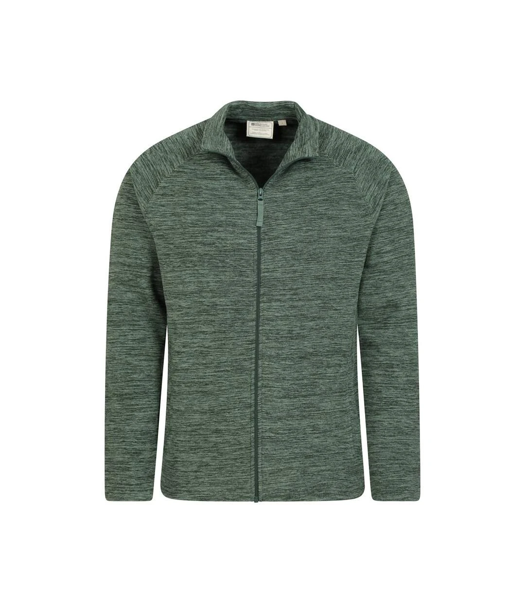 Mountain Warehouse Mens Snowdon II Full Zip Fleece Jacket (Green) 4 Mountain Warehouse Mens Snowdon II Full Zip Fleece Jacket (Green) - Image 2