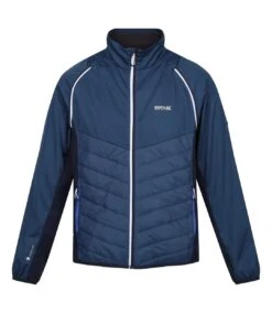 Regatta Mens Steren Hybrid Soft Shell Jacket (Blue Wing/Navy)