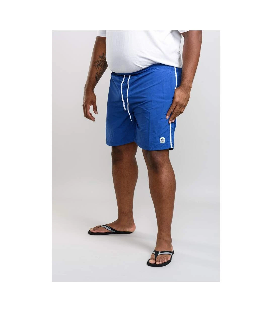 Duke Mens Yarrow D555 Full Length Swim Shorts (Royal) 4 Duke Mens Yarrow D555 Full Length Swim Shorts (Royal) - Image 2