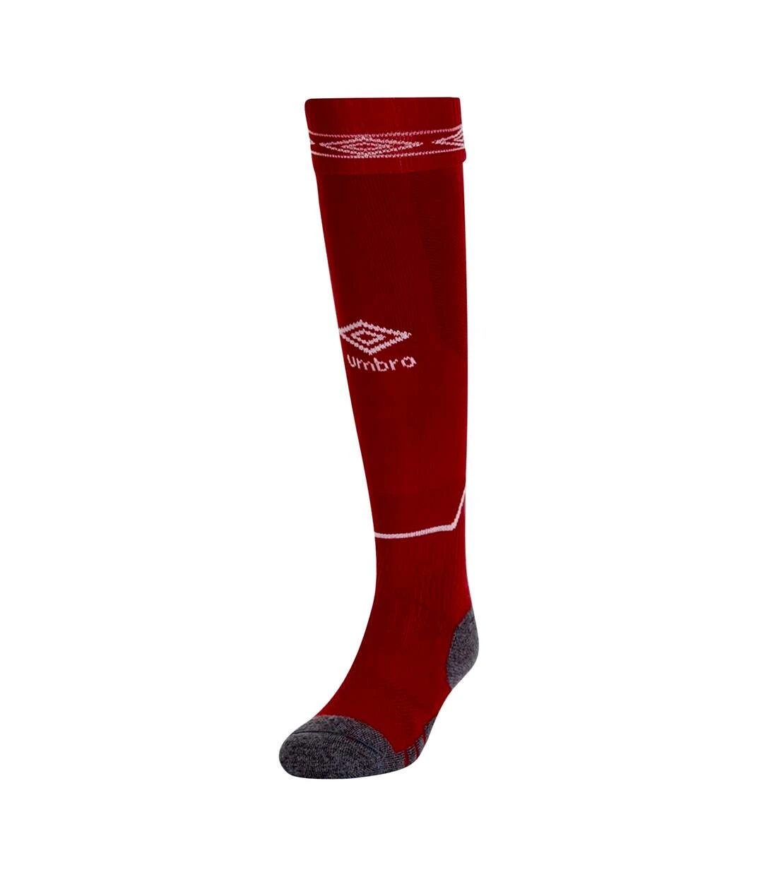 Umbro Diamond Football Socks (Vermillion/White) 4 Umbro Diamond Football Socks (Vermillion/White) - Image 2