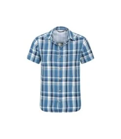 Mountain Warehouse Mens Holiday Cotton Shirt (Blue) 9 Mountain Warehouse Mens Holiday Cotton Shirt (Blue) -Featured Men'S Clothing Stores 563DCF0E01B498C6E0F6A64C1A7CAD533A5FA760AB4B31C60312BF2205F253A3