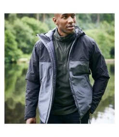Craghoppers Unisex Adult Expert Thermic Insulated Waterproof Jacket (Carbon Grey/Black) -Featured Men'S Clothing Stores 566B469992D42C7A72CD2AA1B147B0BBAE4D4A339B4C3ADF5A31A99BFBB39785