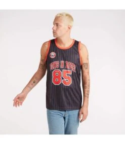 Amplified Mens Paradise City Guns N Roses Tank Top (Black)