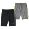 Pack Of 2 Men's Black & Grey Shorts 1 Pack Of 2 Men's Black & Grey Shorts -Featured Men'S Clothing Stores 56b687d73808263b38d66cc91ce56566