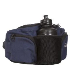 Trespass Vasp Fanny Pack/Waistbag/Hippack With Drinks Bottle (Navy Blue) (One Size)