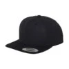 Yupoong Mens The Classic Premium Snapback Cap (Navy)