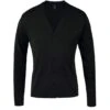 SOLS Mens Golden V Neck Cardigan (Black)