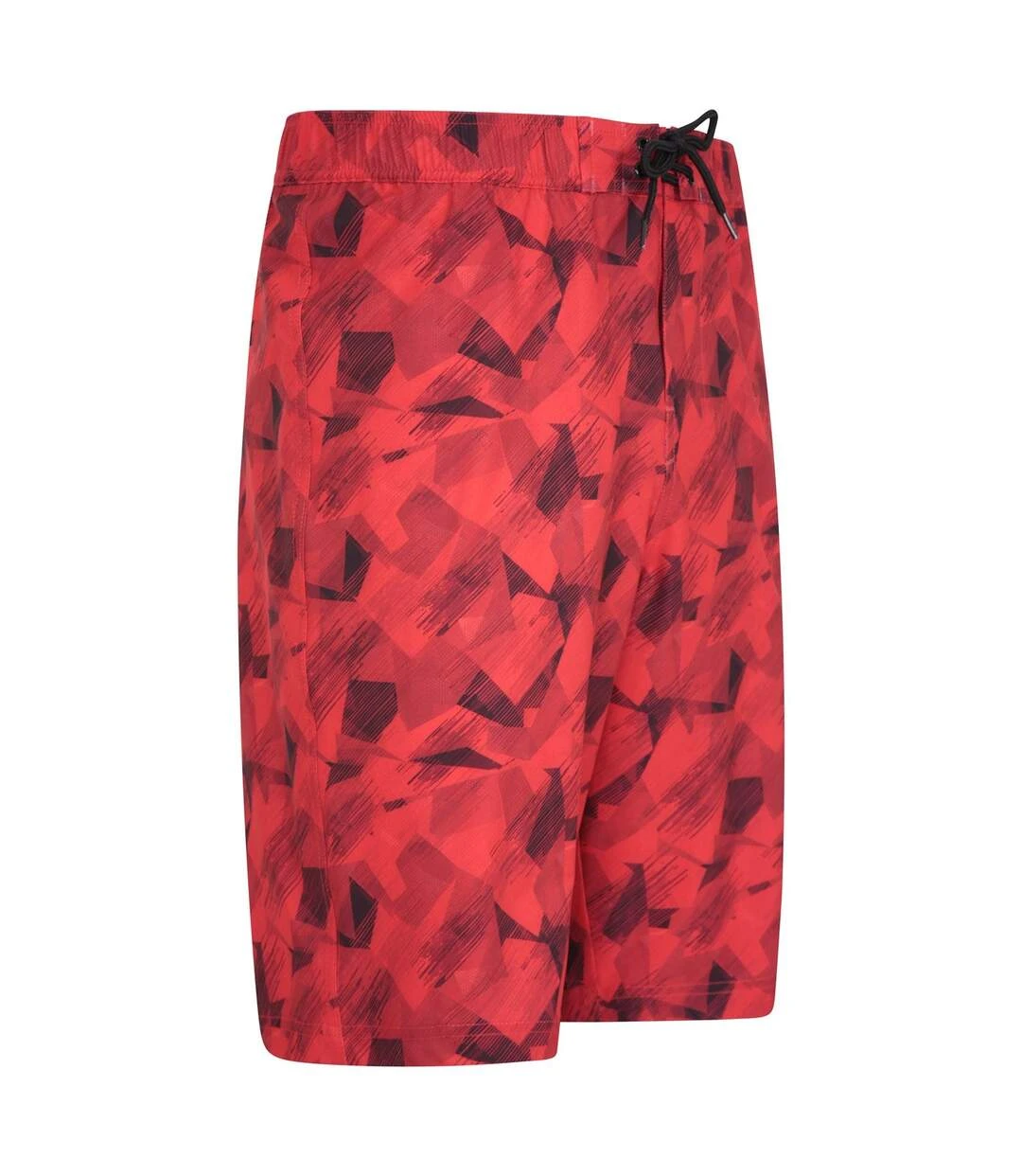 Mountain Warehouse Mens Printed Swim Shorts (Red) 6 Mountain Warehouse Mens Printed Swim Shorts (Red) - Image 4