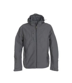 Printer Mens Flat Track Jacket (Steel Grey)