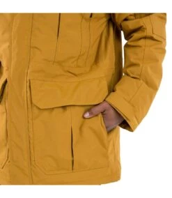 Trespass Mens Highland Waterproof Parka Jacket (Golden Brown)