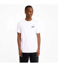 Puma Mens ESS Logo T-Shirt (White) 7 Puma Mens ESS Logo T-Shirt (White) -Featured Men'S Clothing Stores 5E3DD4B894668B23A5742EBC11EC695F3F10488BB36FF700637A781A7BC73EC4