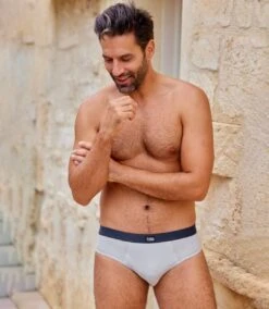 Pack Of 5 Men's Comfort Briefs - Grey Navy -Featured Men'S Clothing Stores 5e52a01928424fdf8d594a58e3bf8f0f