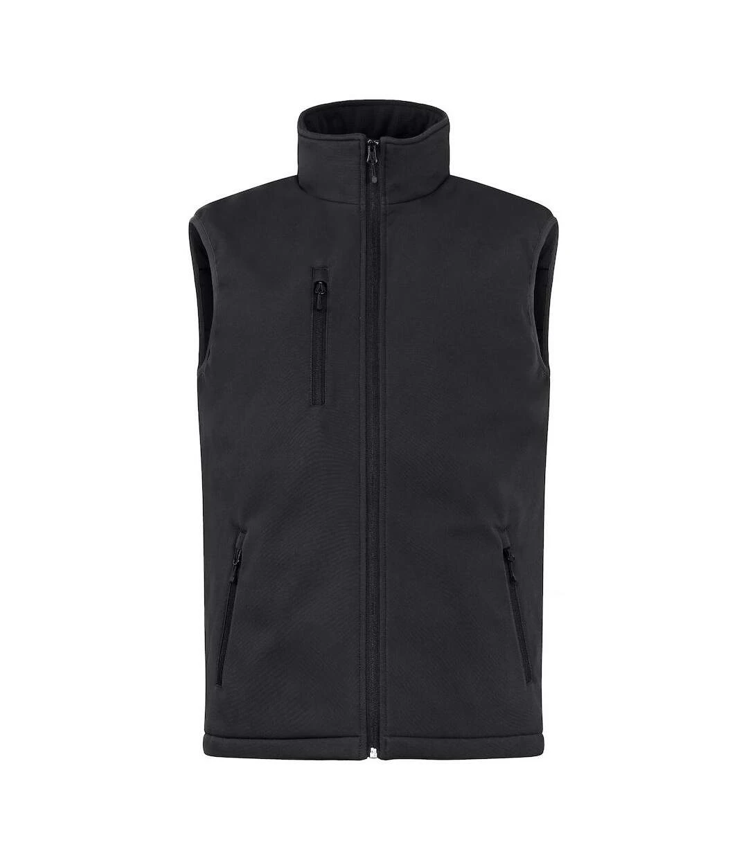 Clique Mens Softshell Padded Vest (Black) 3 Clique Mens Softshell Padded Vest (Black)