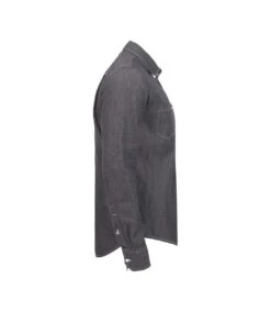 James Harvest Mens Jupiter Denim Look Shirt (Black) -Featured Men'S Clothing Stores 60AD3229420966D9E5427BDE6852338D42A599A9E468EF9BCE2B8FD2C64173FA