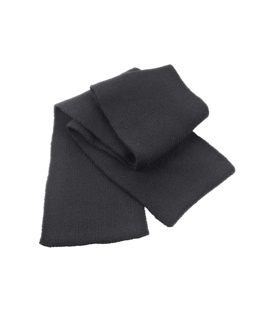 Result Classic Heavy Knit Thermal Winter Scarf (Charcoal) (One Size) 3 Result Classic Heavy Knit Thermal Winter Scarf (Charcoal) (One Size)