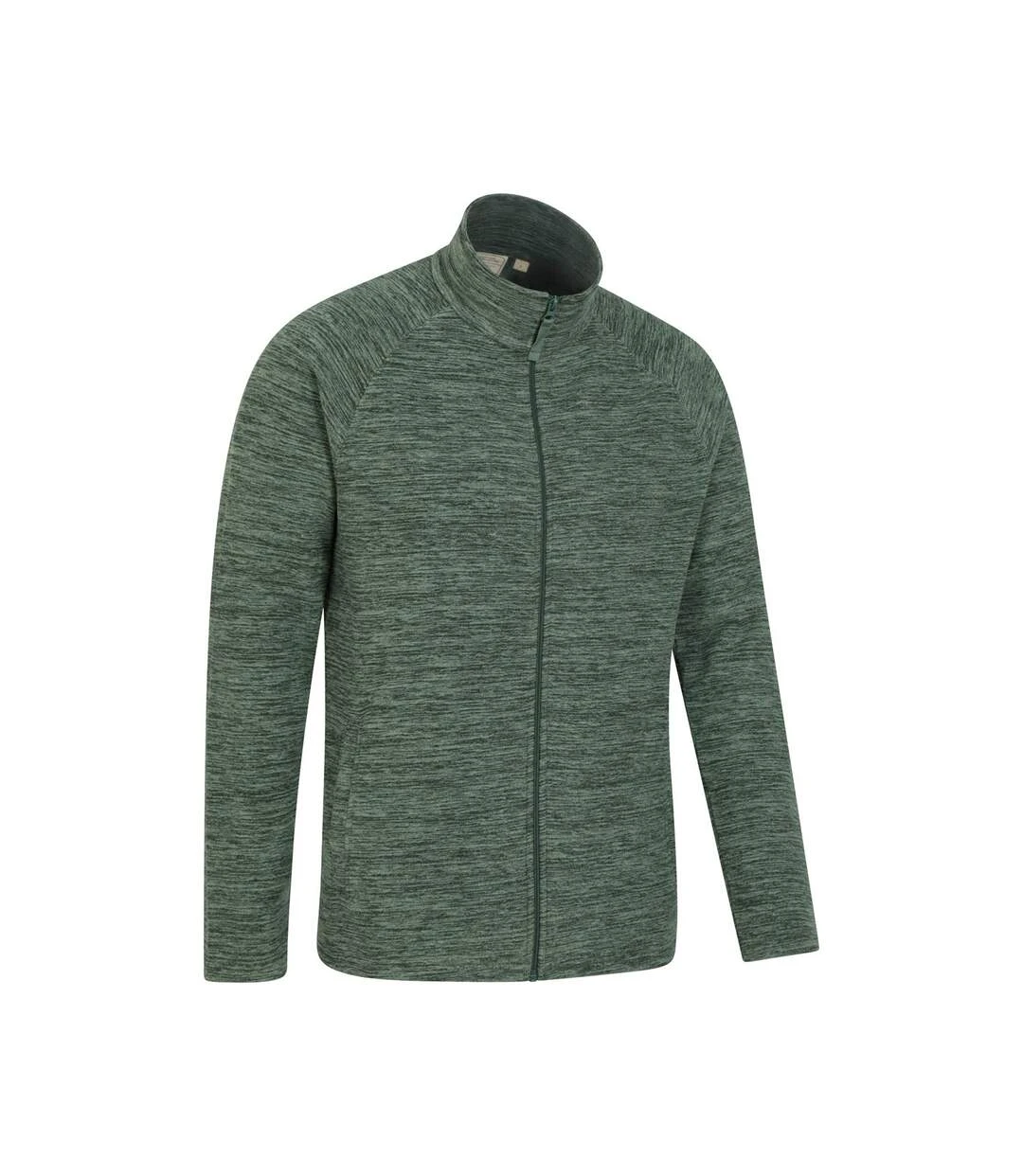 Mountain Warehouse Mens Snowdon II Full Zip Fleece Jacket (Green) 6 Mountain Warehouse Mens Snowdon II Full Zip Fleece Jacket (Green) - Image 4