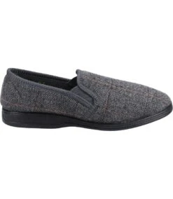 Fleet & Foster Mens Mitchell Slippers (Gray) -Featured Men'S Clothing Stores 630380F1E3692223D8B6FBEB4FEB52E703F0D5E6623D8D95D5423508A314EF72