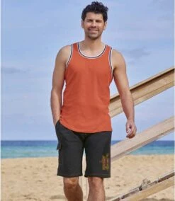 Men's Black Swim Shorts - Elasticated Waist -Featured Men'S Clothing Stores 63cdaf05de3cacb3c5b809d7c364d0e0