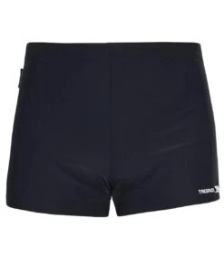 Trespass Mens Exerted Contrast Panel Swim Shorts (Black)