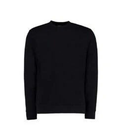 Kustom Kit Mens Klassic Superwash 60C Long-Sleeved Sweatshirt (Black)