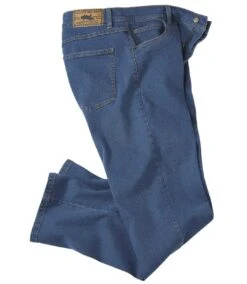 Men's Regular Stretch Summer Jeans - Light Blue -Featured Men'S Clothing Stores 665c6a0a5dce2fe81221b80a74e472aa