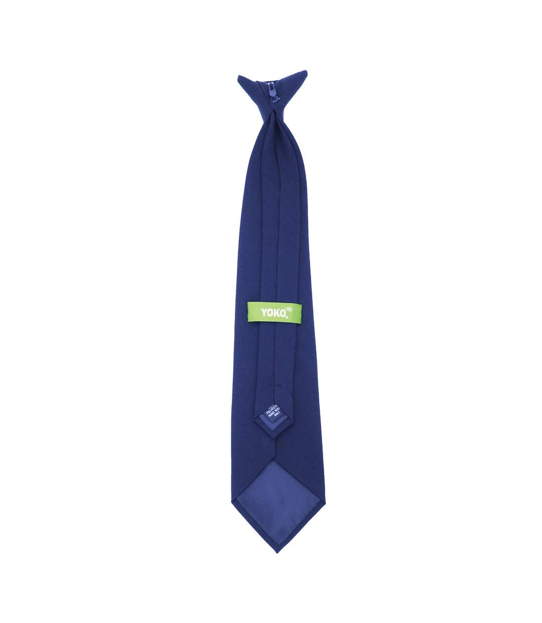 Yoko Clip-On Tie (Pack Of 4) (Navy Blue) (One Size) 4 Yoko Clip-On Tie (Pack Of 4) (Navy Blue) (One Size) - Image 2