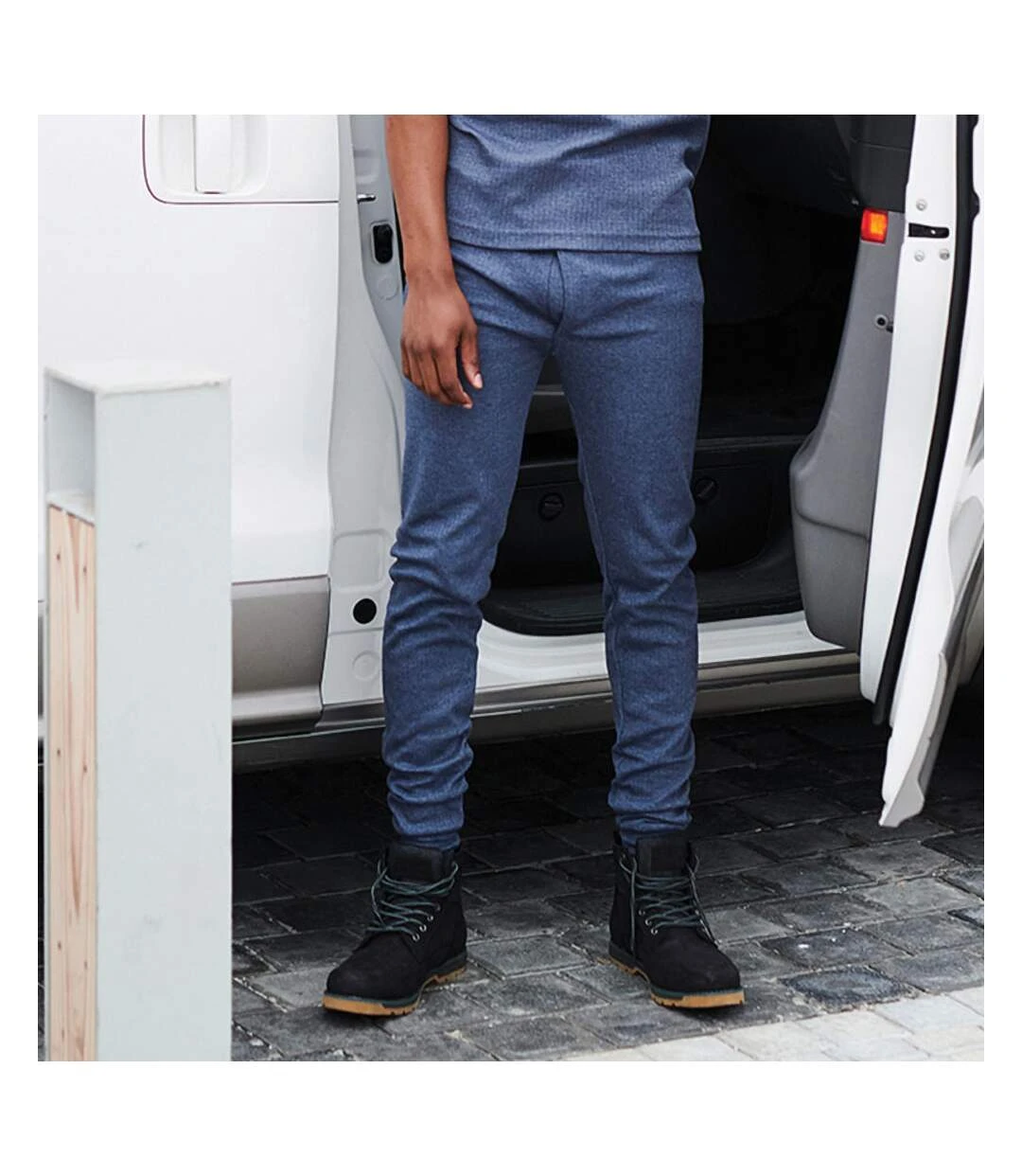 Regatta Mens Thermal Underwear Long Johns (Denim) 3 Regatta Mens Thermal Underwear Long Johns (Denim)