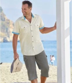 Men's Grey Stretch Denim Cropped Pants 7 Men's Grey Stretch Denim Cropped Pants -Featured Men'S Clothing Stores 6775d815530847f61594bea07ec80f92