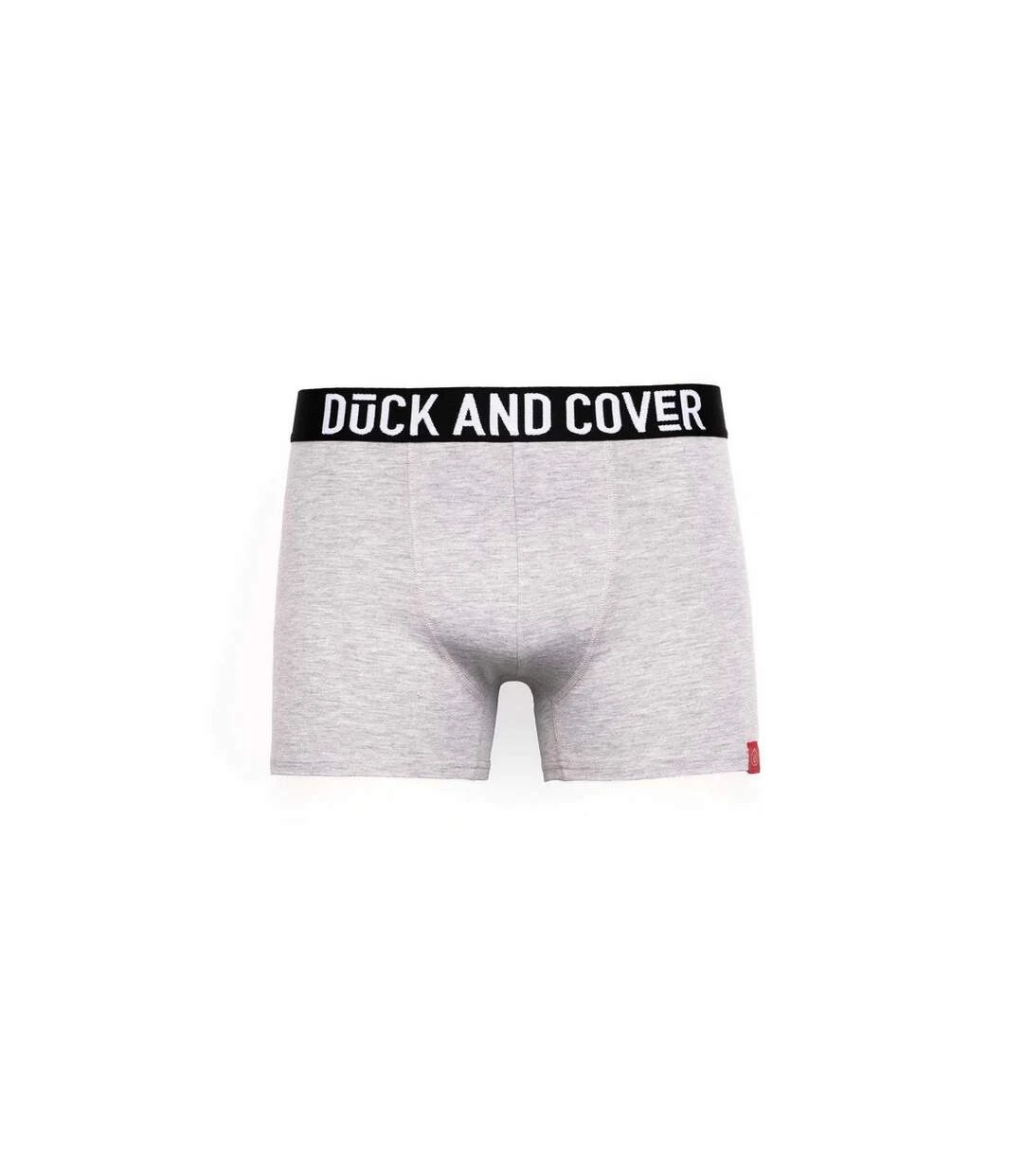 Duck And Cover Mens Darton Marl Boxer Shorts (Pack Of 2) (Gray) 6 Duck And Cover Mens Darton Marl Boxer Shorts (Pack Of 2) (Gray) - Image 4