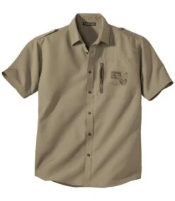 Men's Beige Sports Shirt -Featured Men'S Clothing Stores 6bbd1e7b1ac68ebd6f6fbbbbbb514b76