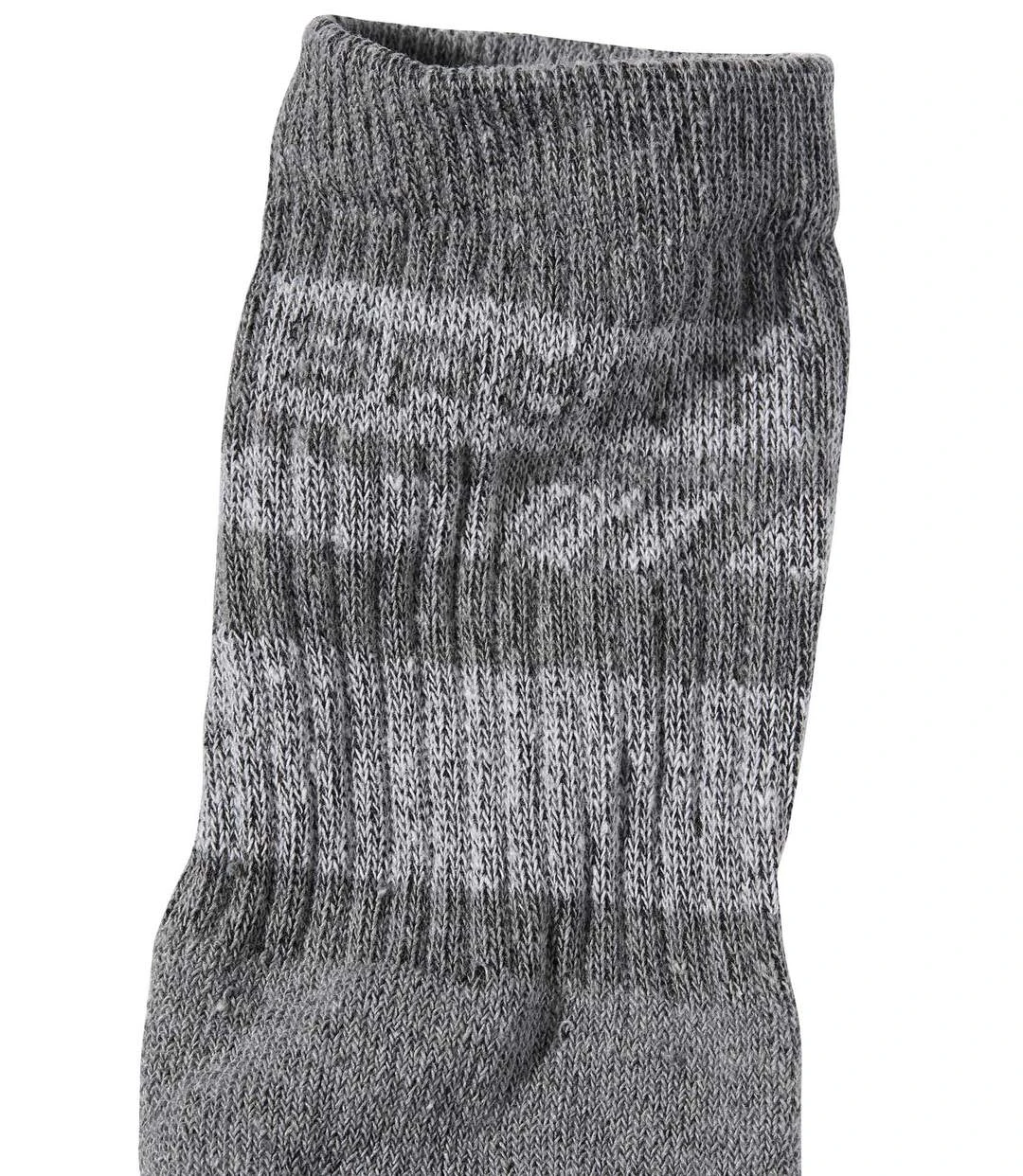 Pack Of 4 Pairs Of Men's Sports Socks - Burgundy Grey Indigo 4 Pack Of 4 Pairs Of Men's Sports Socks - Burgundy Grey Indigo - Image 2