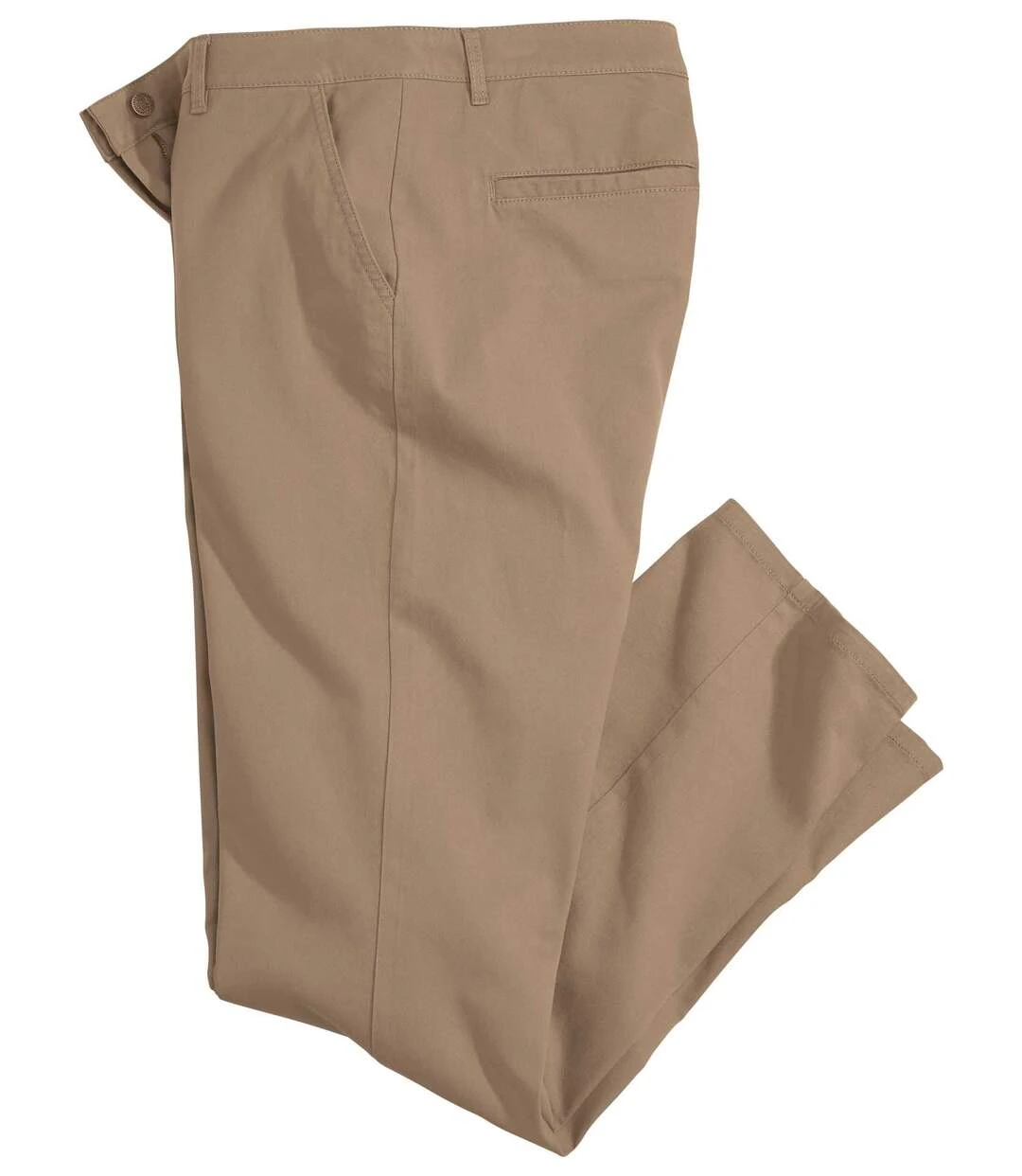 Men's Beige Stretch Chinos 3 Men's Beige Stretch Chinos