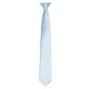 Premier® Premier Colors Mens Satin Clip Tie (Steel) (One Size) -Featured Men'S Clothing Stores 708BC0D5D0DF53E0D0597449EC451832496389F580FF9551E8DE6D0FC4527B57