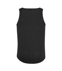Just Cool Mens Sports Gym Plain Tank/Vest Top (Jet Black) -Featured Men'S Clothing Stores 736EF2B2ADF99DFFD0905978D70FCD2D56CFD44929E5789DC29C5ECE6A7F595B
