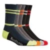 Hard Yakka Mens Crew Socks (Pack Of 5) (Green/Gray/Black) -Featured Men'S Clothing Stores 755A52546740B8CFF13EC5A2D840332435B70F9F2F636AAF4B4F0E36C8924014
