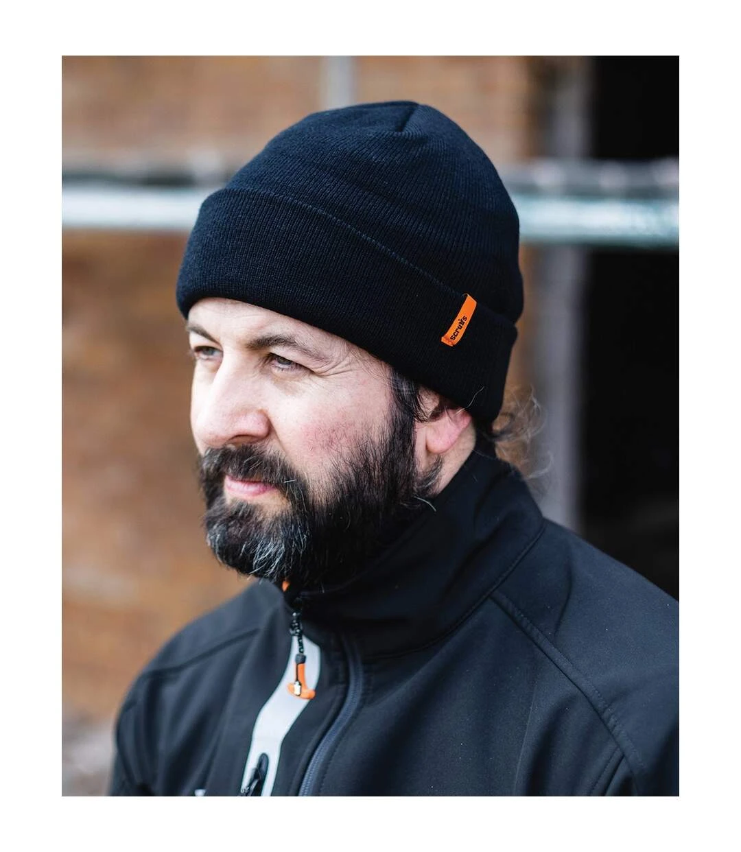 Scruffs Mens Thinsulate Beanie (Black) 4 Scruffs Mens Thinsulate Beanie (Black) - Image 2