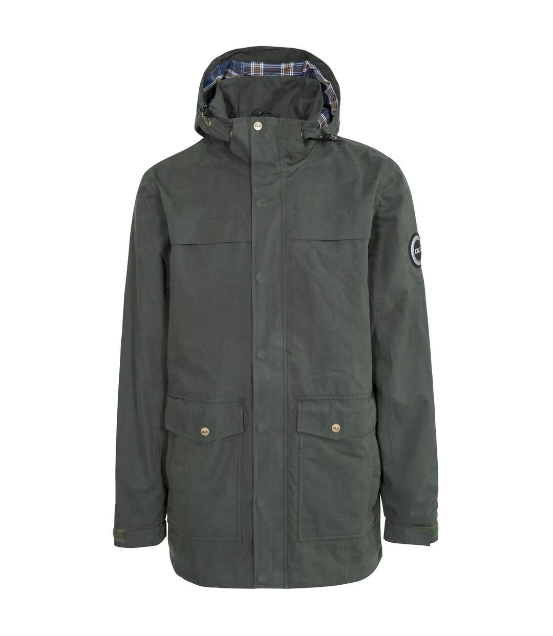 Trespass Mens Rowland Waterproof Jacket (Navy) 4 Trespass Mens Rowland Waterproof Jacket (Navy) - Image 2