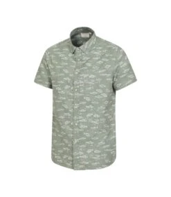 Mountain Warehouse Mens Fish Easy-Care Shirt (Green) 8 Mountain Warehouse Mens Fish Easy-Care Shirt (Green) -Featured Men'S Clothing Stores 76400DAAC0B7A1419C79D8B23B6A608BF4CBC65FE55132E8011F71FC07F8DCC5