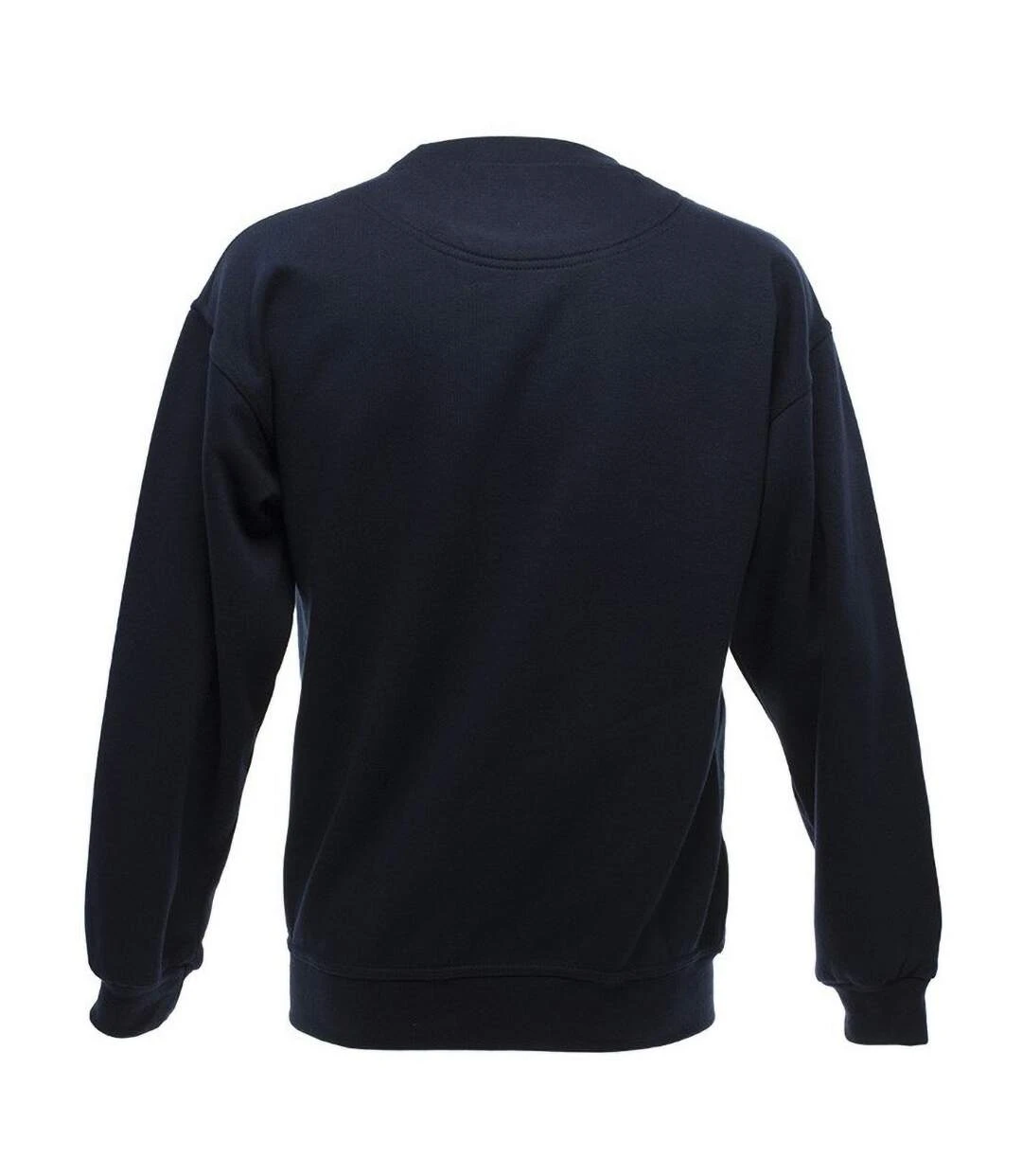 UCC 50/50 Mens Heavyweight Plain Set-In Sweatshirt Top (Navy Blue) 4 UCC 50/50 Mens Heavyweight Plain Set-In Sweatshirt Top (Navy Blue) - Image 2